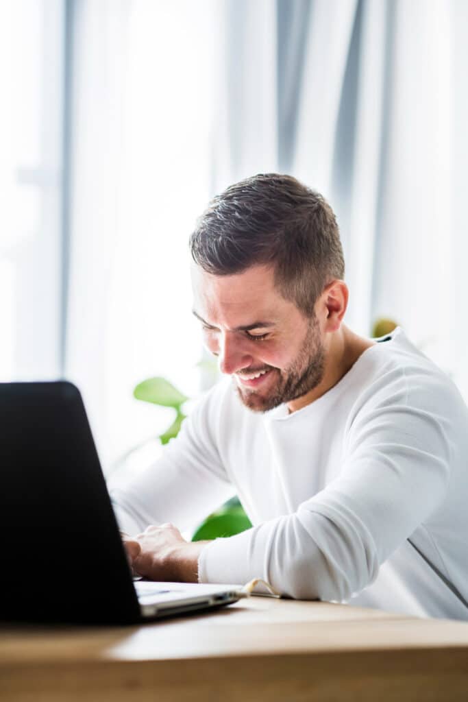 working laptop